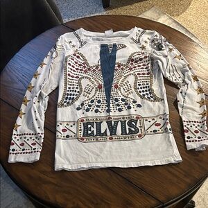 Elvis women’s Long Sleeve Shirt - Came from Nashville
